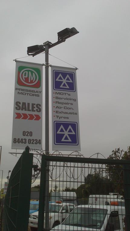 Fixed Banners