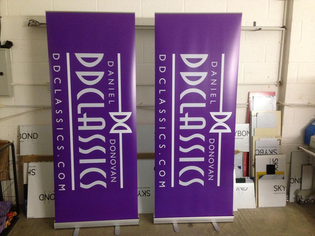 Banners & stands from the Motor Trade Signs project archive