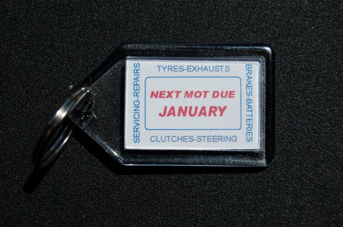 Next MOT Due Key Fob