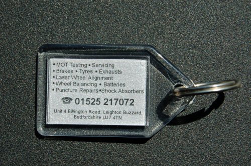 Acrylic Key Fob 1