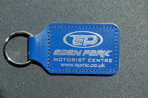 Leather Feel Key Fob